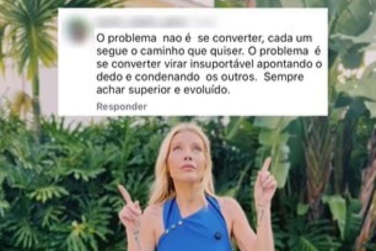 Luiza Possi, cantora e influenciadora, reage a coment&aacute;rios