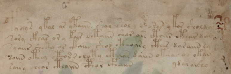 Dialeto ou idioma hist&oacute;rico ainda n&atilde;o identificado &ndash; Wikimedia Commons/Autor desconhecido