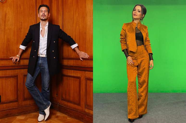 (Foto: Instagram @joaovicente27 e @sandyoficial)