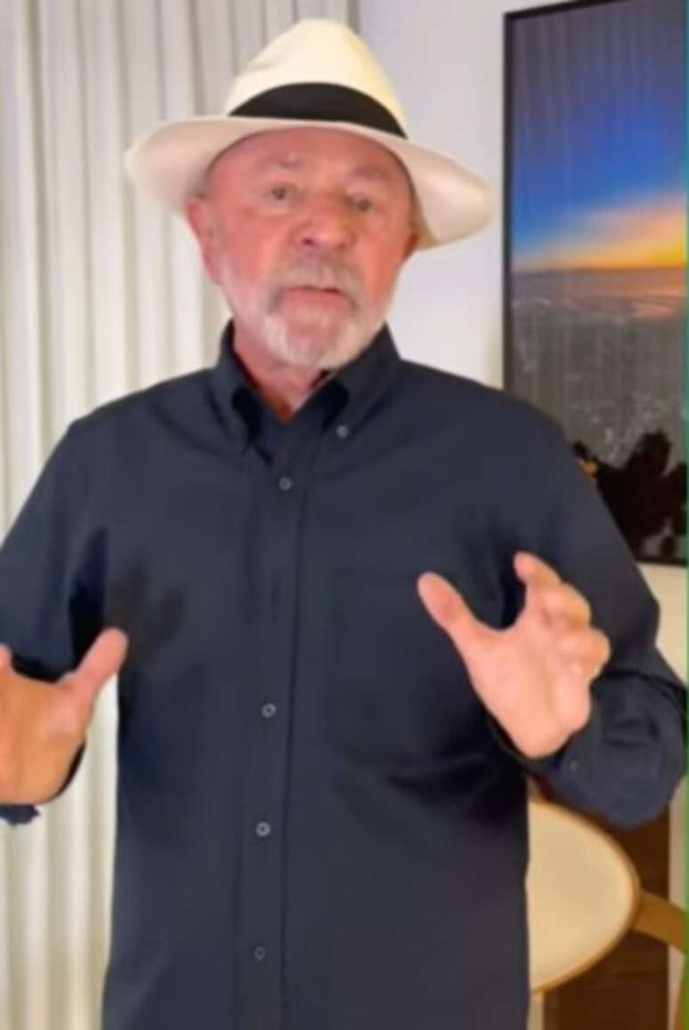 PT కాంగ్రెస్ సందర్భంగా లూలా వీడియో ప్రసంగం చేశారు