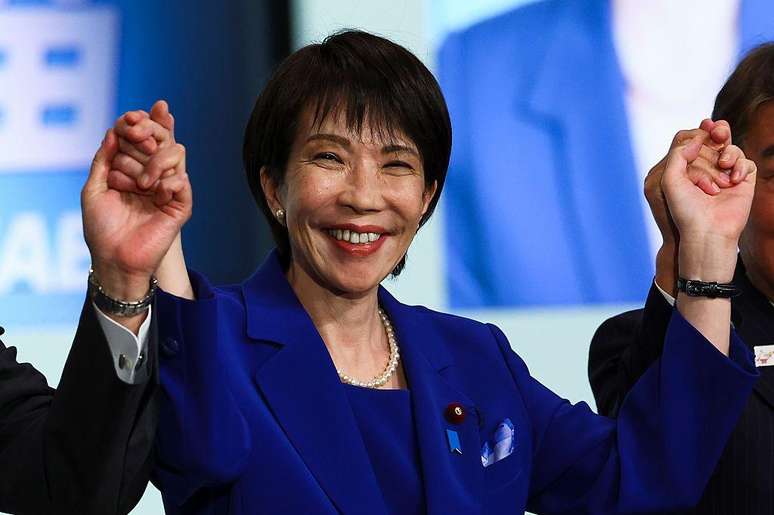 Sanae Takaichi, primeira-ministra do Jap&atilde;o