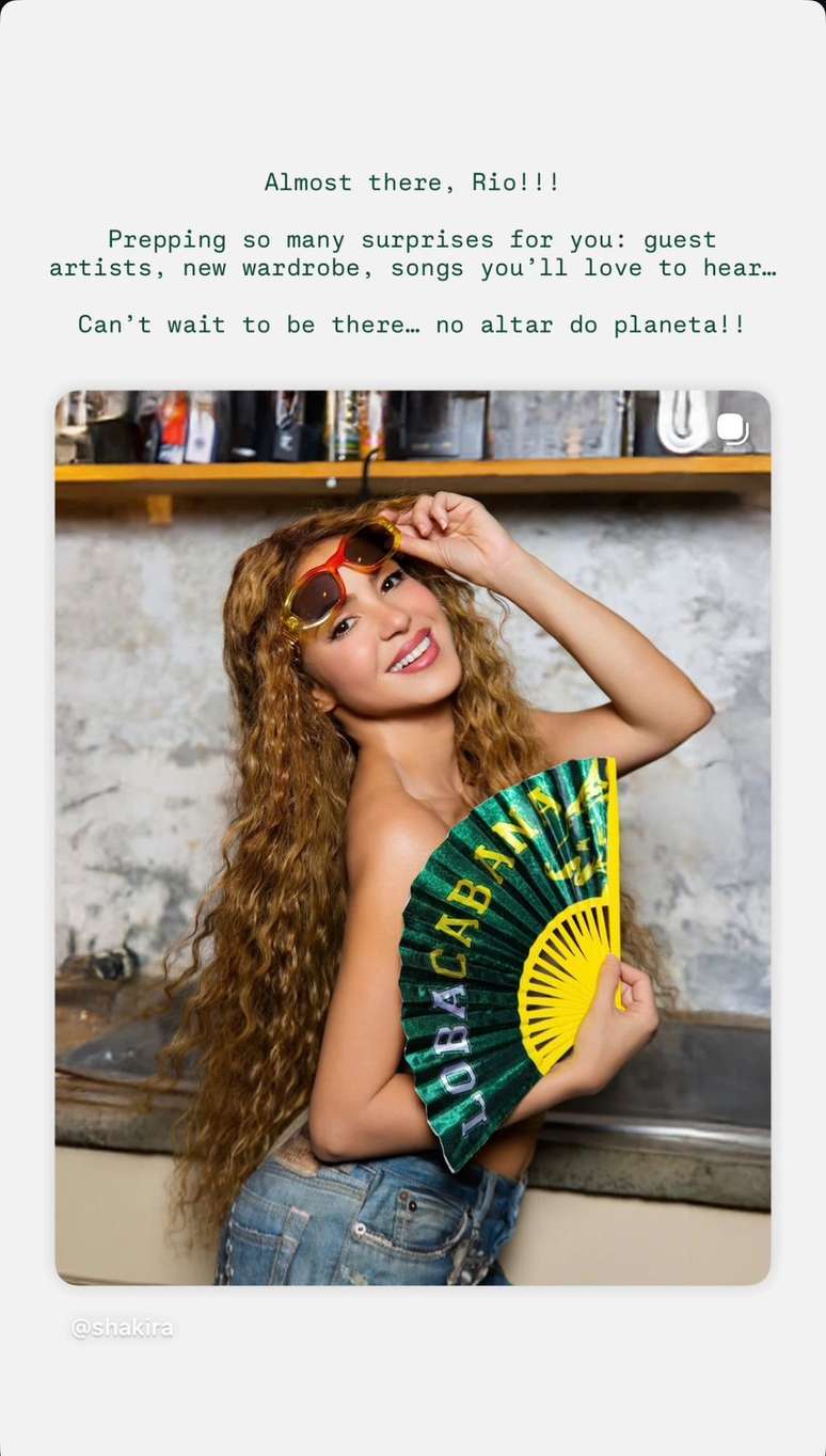 Foto: Instagram @shakira