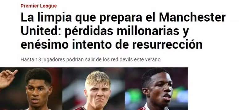 Marca aponta mais nomes que devem deixar o Manchester United &ndash;