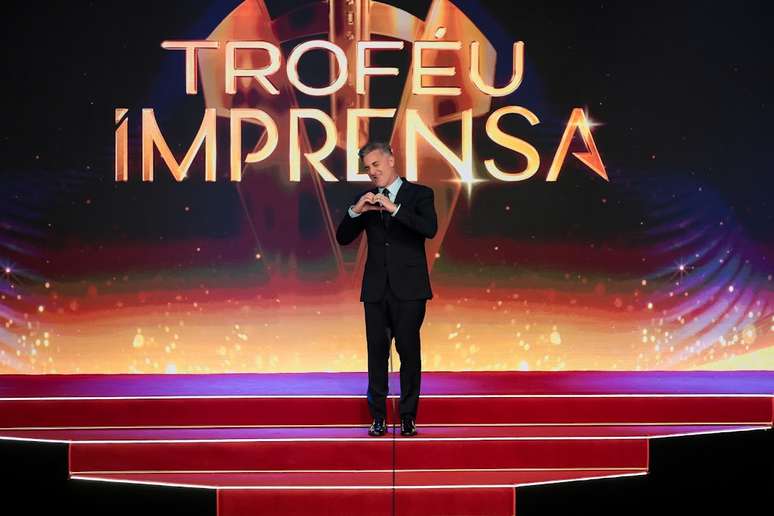 Luciano Huck no Trof&eacute;u Imprensa