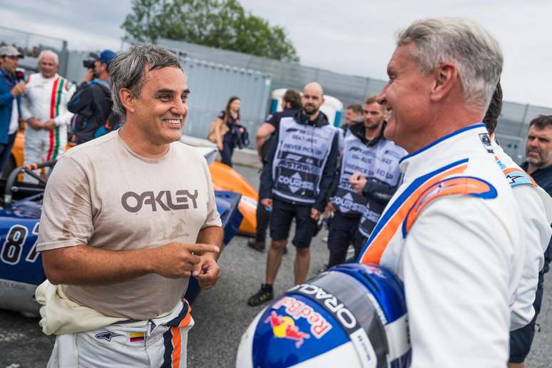 Juan Pablo Montoya com David Coulthard