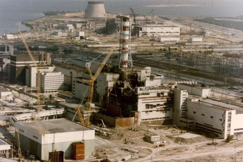 A explos&atilde;o do dia 26 de abril de 1986 destruiu o reator 4 da usina nuclear de Chernobyl, na Ucr&acirc;nia