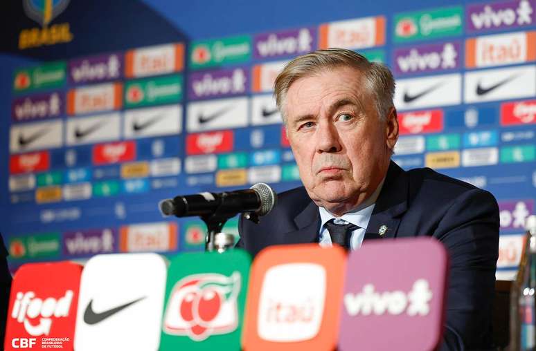 Ancelotti vai convocar Sele&ccedil;&atilde;o Brasileira no dia 28 de maio &ndash;