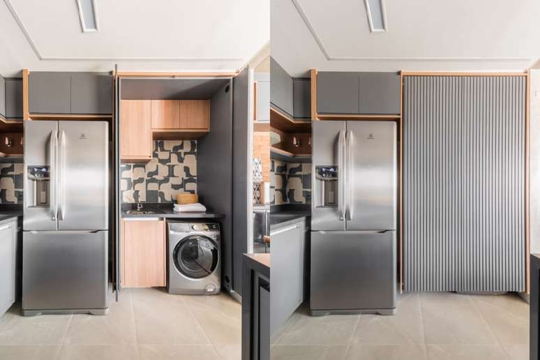 Em alguns ambientes, as divis&oacute;rias deixam de ser detalhe e se tornam essenciais para garantir conforto, privacidade e funcionalidade (Projeto: BMA Studio | Imagens: Guilherme Pucci)