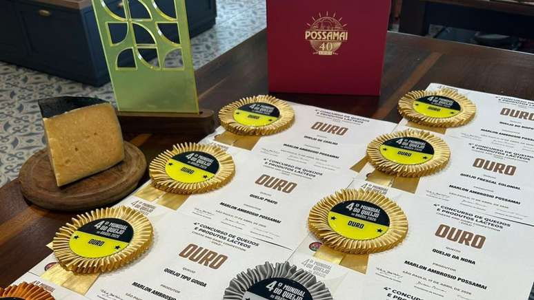 S&oacute; no &uacute;ltimo ano, a queijaria conquistou 19 medalhas em concursos de queijos