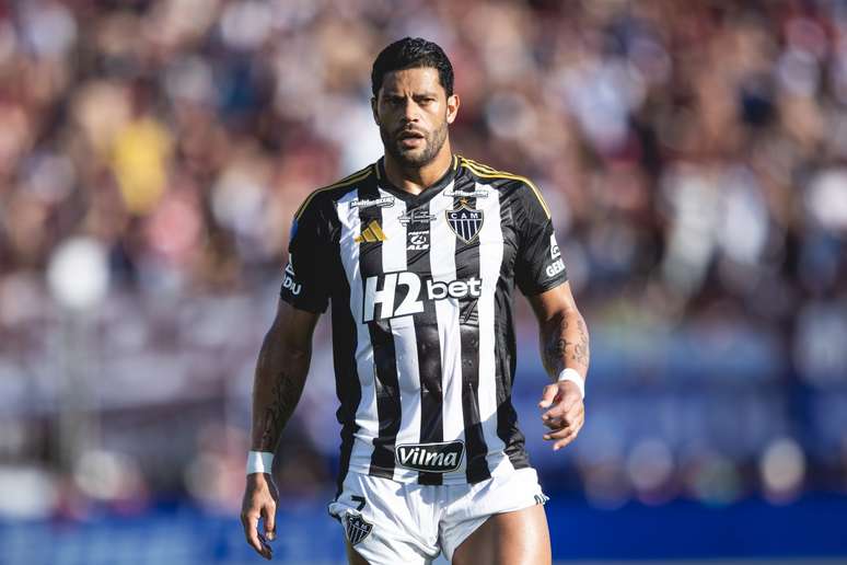 Hulk pelo Galo na final da Copa Sul-Americana 