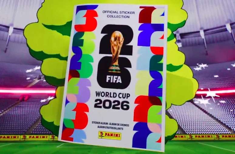 O &aacute;lbum da Copa do Mundo de 2026 feito pela Panini &ndash;