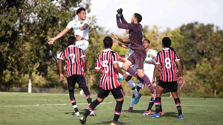 Cuiab&aacute; e S&atilde;o Paulo mediram for&ccedil;as pela nona rodada do Campeonato Brasileiro Sub-20 -