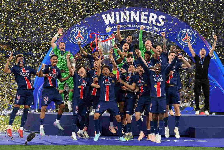 PSG &eacute; o atual campe&atilde;o da Liga dos Campe&otilde;es &ndash;