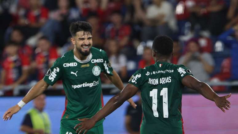 Arias marcou o gol do Palmeiras no Paraguai &ndash;
