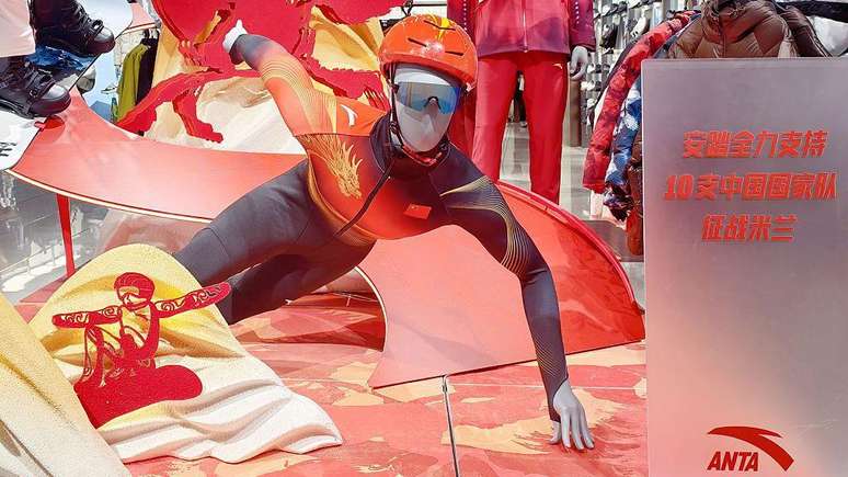 A Anta &eacute; uma gigante do setor de roupas esportivas na China.
