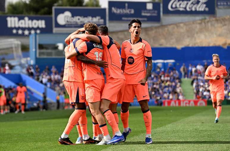 Barcelona est&aacute; perto de conquistar mais um t&iacute;tulo espanhol (Photo by Denis Doyle/Getty Images)