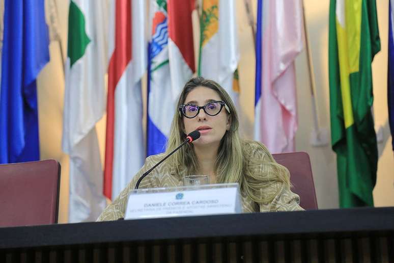 Daniele Correa Cardoso, Secretaria de Pr&ecirc;mios e Apostas (SPA), participou da abertura do II Encontro T&eacute;cnico Nacional sobre Combate &agrave; Manipula&ccedil;&atilde;o de Resultados Esportivos &ndash;