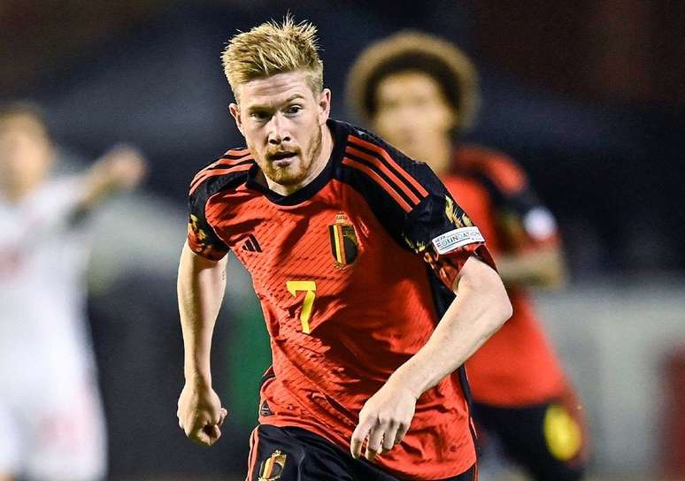 De Bruyne em campo pela B&eacute;lgica &ndash; Divulga&ccedil;&atilde;o / RBFA