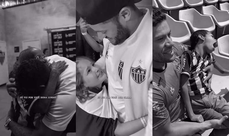 Hulk se emociona ao se despedir do Galo &ndash;