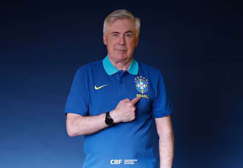 Ancelotti chegou &agrave; Sele&ccedil;&atilde;o Brasileira, no ano passado, ap&oacute;s comandar o Real Madrid &ndash;