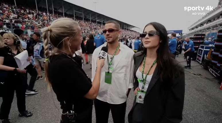 Jade Picon no GP de Miami de F1 