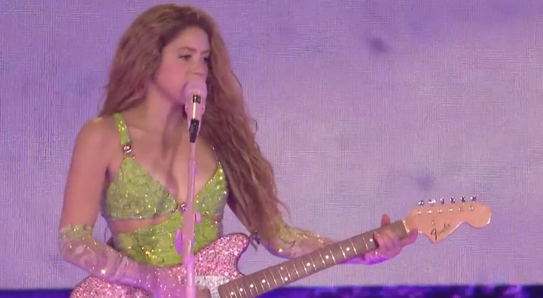 Shakira dedicou seu megashow &agrave;s mulheres