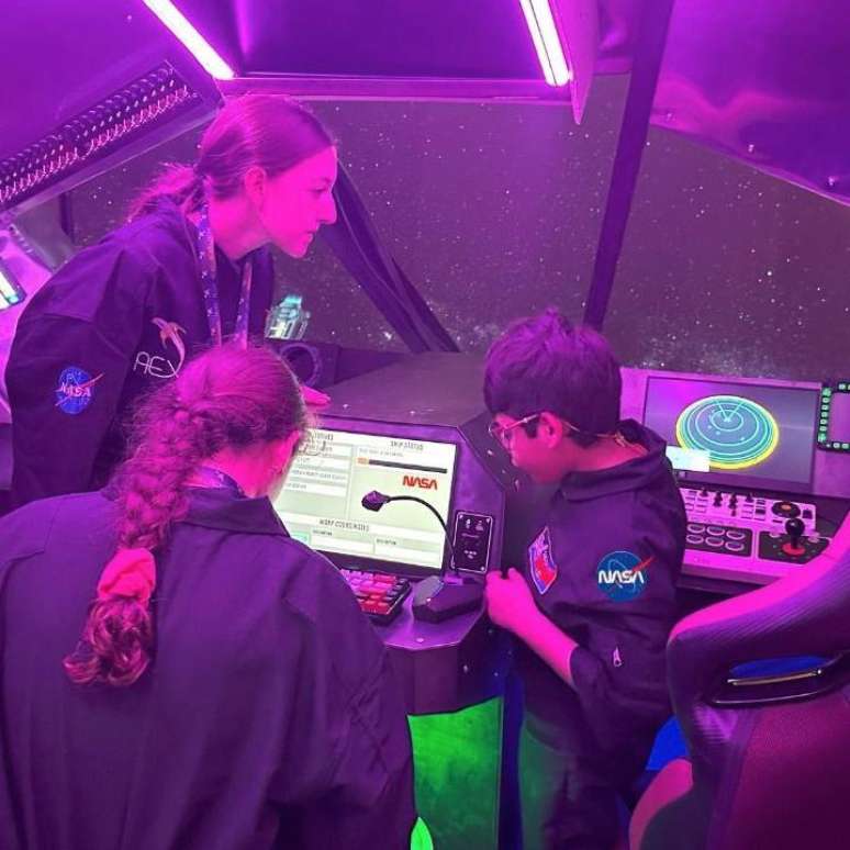 David Camacho participou de um programa de treinamento espacial na Nasa