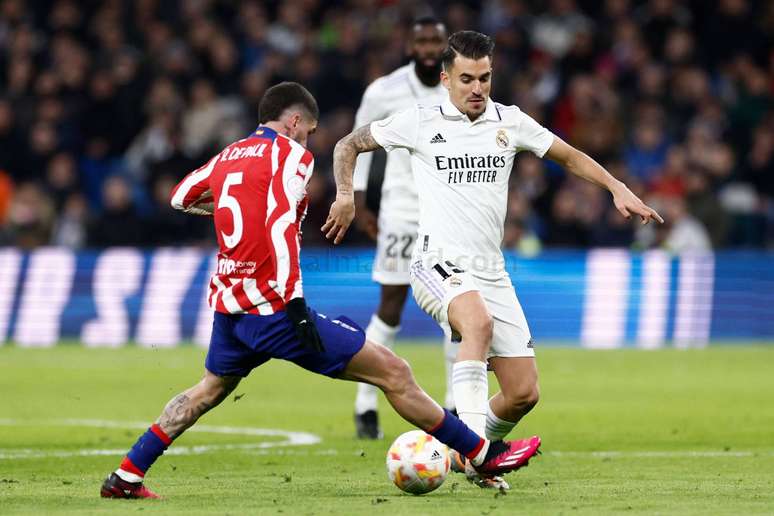 Dani Ceballos no Derby Madrilenho &ndash; 