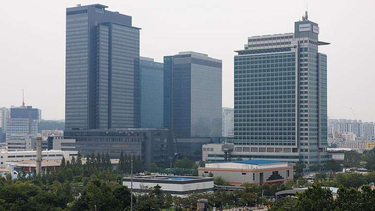 A Samsung &eacute; o maior chaebol da Coreia do Sul, ou seja, o maior conglomerado empresarial familiar