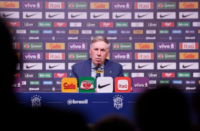 Carlo Ancelotti, t&eacute;cnico da Sele&ccedil;&atilde;o Brasileira &ndash;