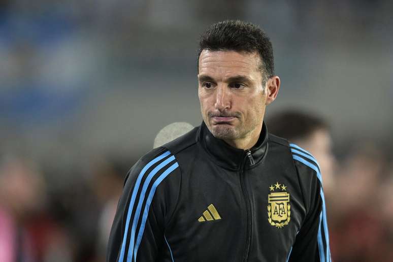 Lionel Scaloni, treinador da Sele&ccedil;&atilde;o Argentina 