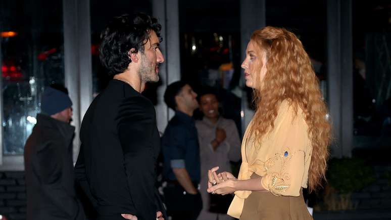 Justin Baldoni e Blake Lively (Foto: Jose Perez/Bauer