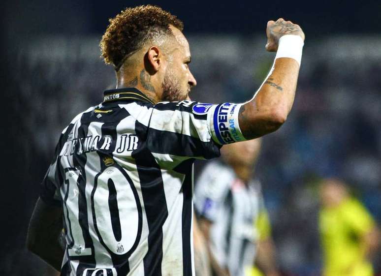 Neymar marcou em empate com Recoleta &ndash;