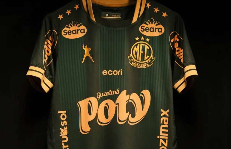 Nova camisa do Mirassol para jogos da Libertadores &ndash;