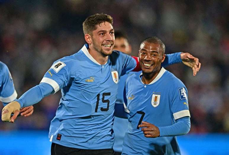 Valverde em campo pelo Uruguai &ndash;