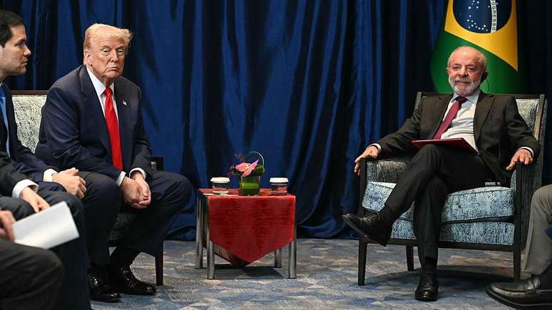 Primeira reuni&atilde;o entre Trump e Lula foi em outubro na Mal&aacute;sia