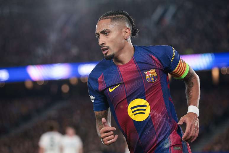 Raphinha pelo Barcelona &ndash; 