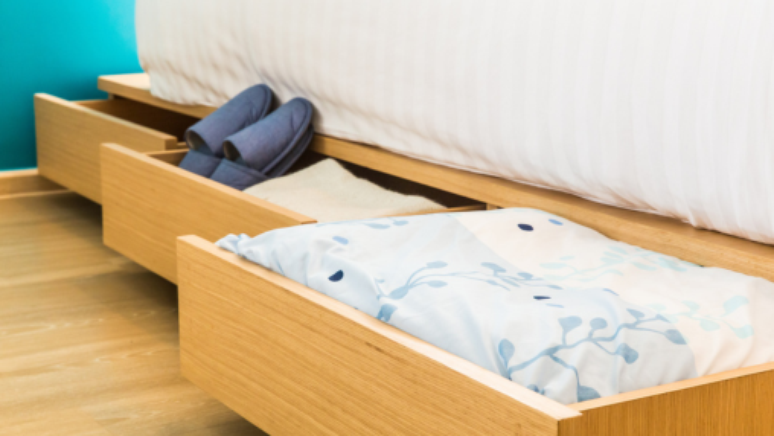 Cama com gavetas s&atilde;o tend&ecirc;ncia em 2026