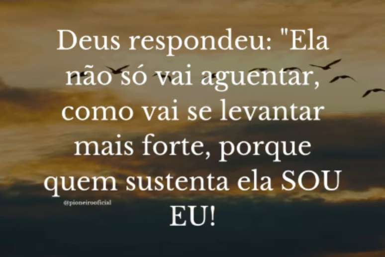 Mensagem postada por Margareth