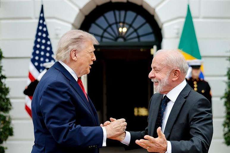 Segundo Lula, ele e Trump n&atilde;o falaram sobre Pix nem elei&ccedil;&otilde;es