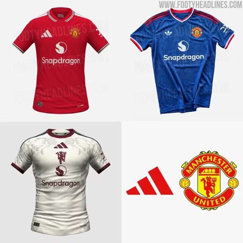 Supostas novas camisas do United para 2026/27 &ndash;