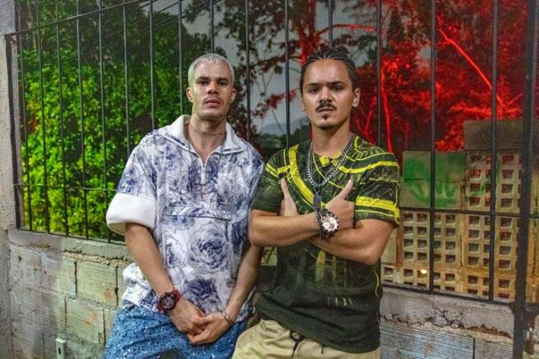 Vandilson (Vinicius Teixeira) e Alem&atilde;o (Lucas Righi)