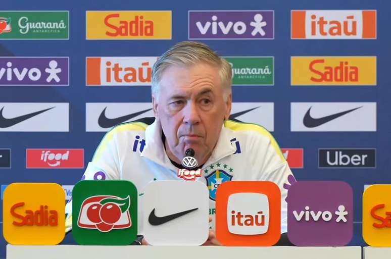 Ancelotti convoca a lista definitiva para a Copa no dia 18 &ndash;