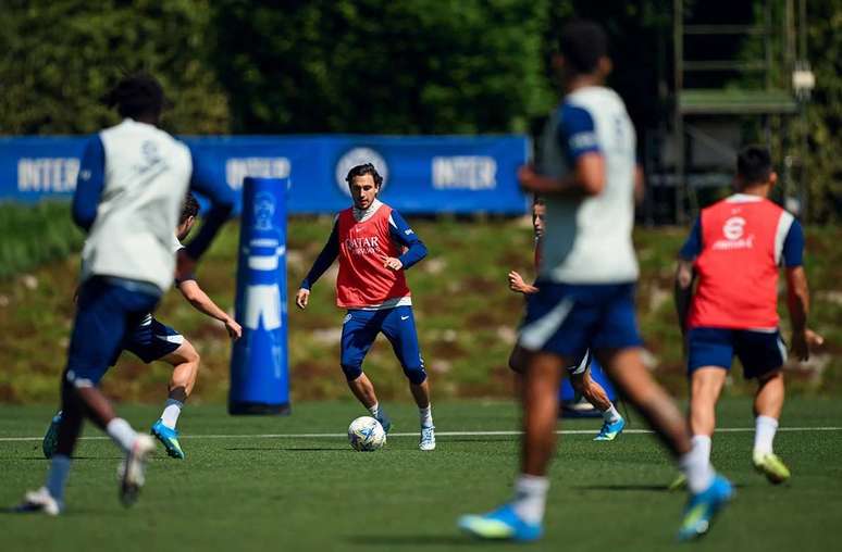 Inter de Mil&atilde;o em prepara&ccedil;&atilde;o para &ldquo;pr&eacute;via&rdquo; da final da Copa da It&aacute;lia contra a Lazio &ndash;