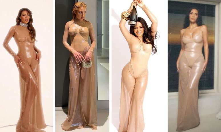 Beatriz Reis, Malu Borges, Maraisa e Kim Kardashian (Fotos: Reprodu&ccedil;&atilde;o/Instagram)