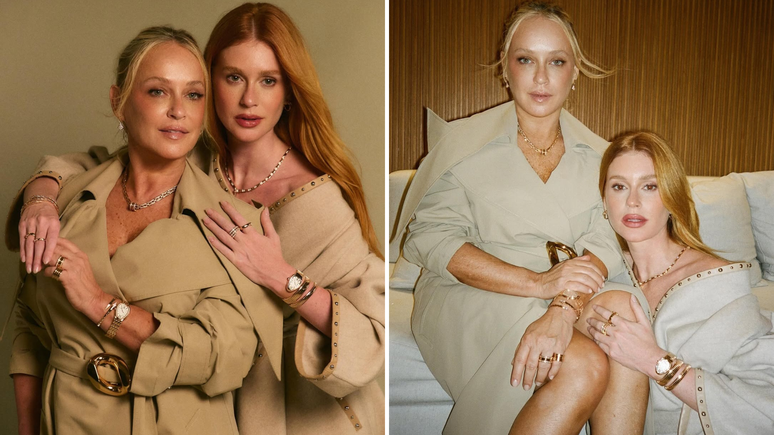 Marina Ruy Barbosa e Gioconda em campanha de Dia das M&atilde;es 