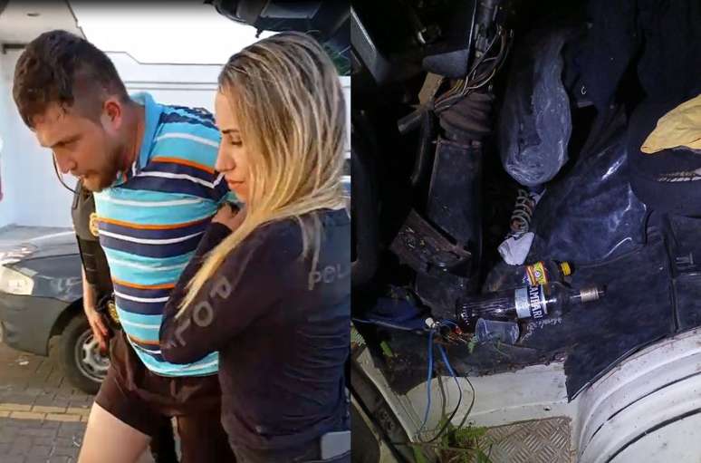 Matheus Henrique Poly Garcia foi preso por atropelar a matar uma estudante em Jacupiranga (SP)