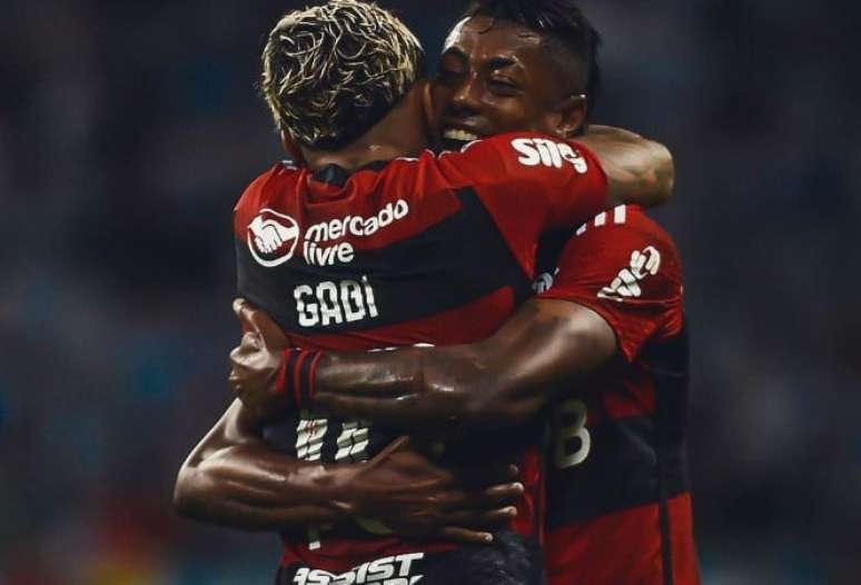 Dos ataques mais prol&iacute;ficos da Hist&oacute;ria do Flamengo, Bruno Henrique e Gabigol &ndash;