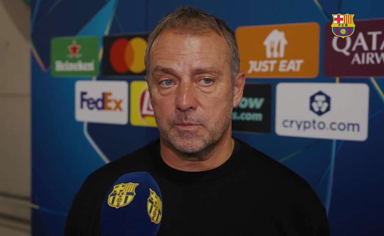 Hansi Flick prefere focar no Barcelona e evitar citar crise do rival &ndash;