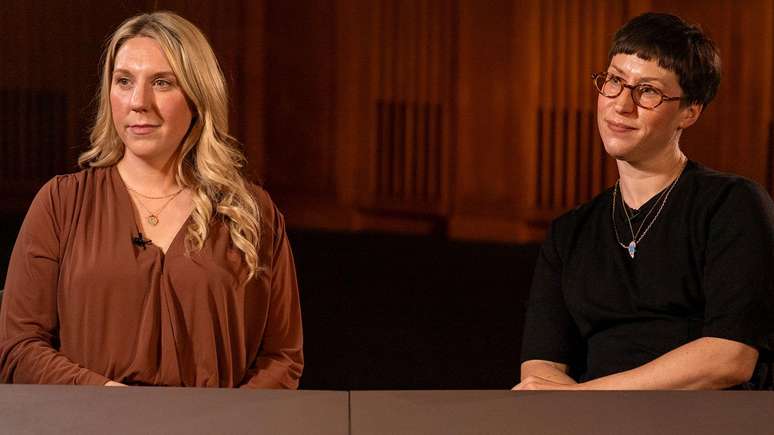 Lillie Parker e Olivia Hinge analisaram a filmagem feita pela BBC